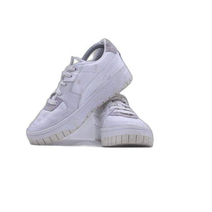 Puma Cali Sport Metallic Sneaker 375050 01 Puma White Silver