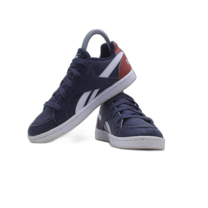Reebok Court Retro Vector Navy Footwear White Grey Men