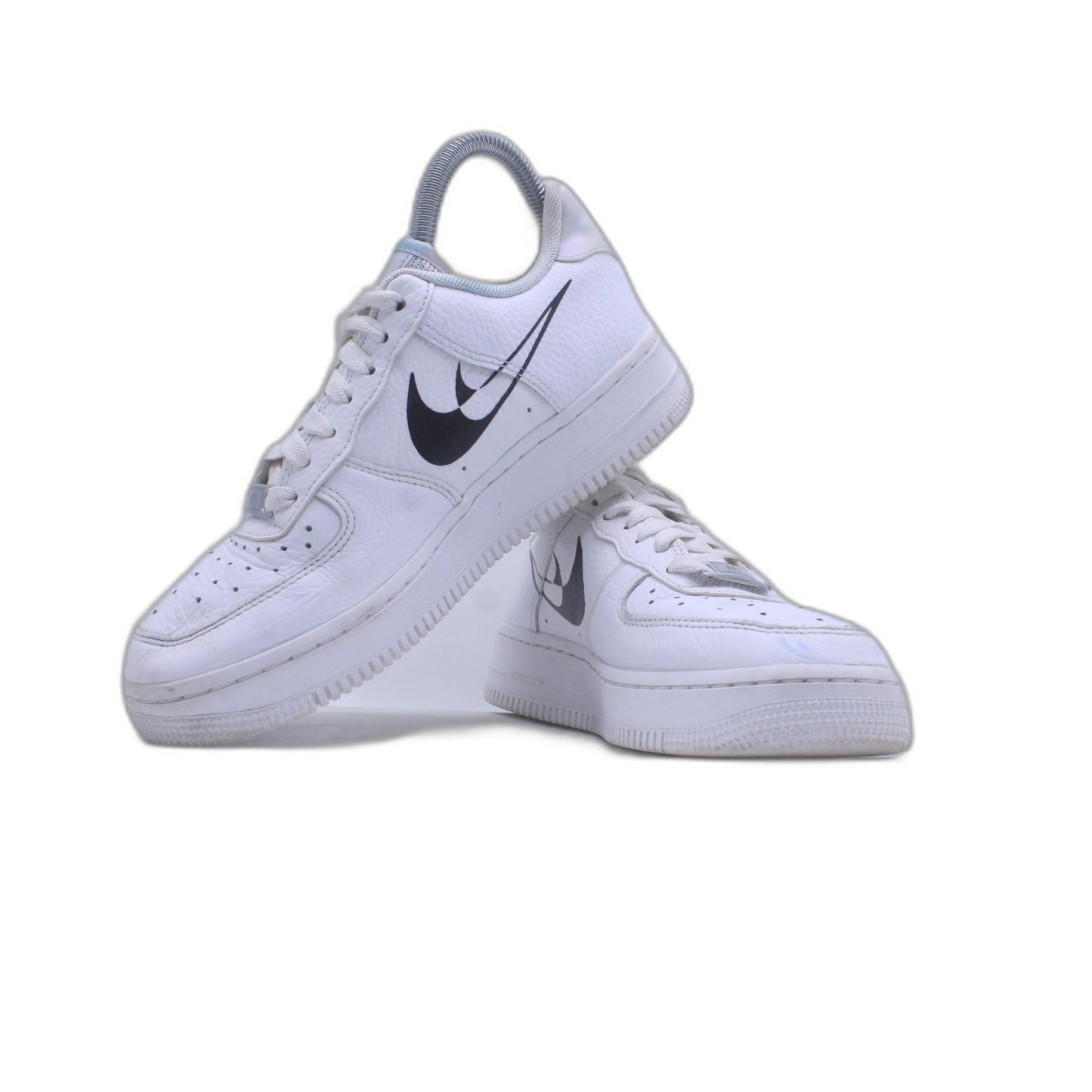 Nike Air Force 1 Jewel CQ4808-100 ALL WHITE BLACK