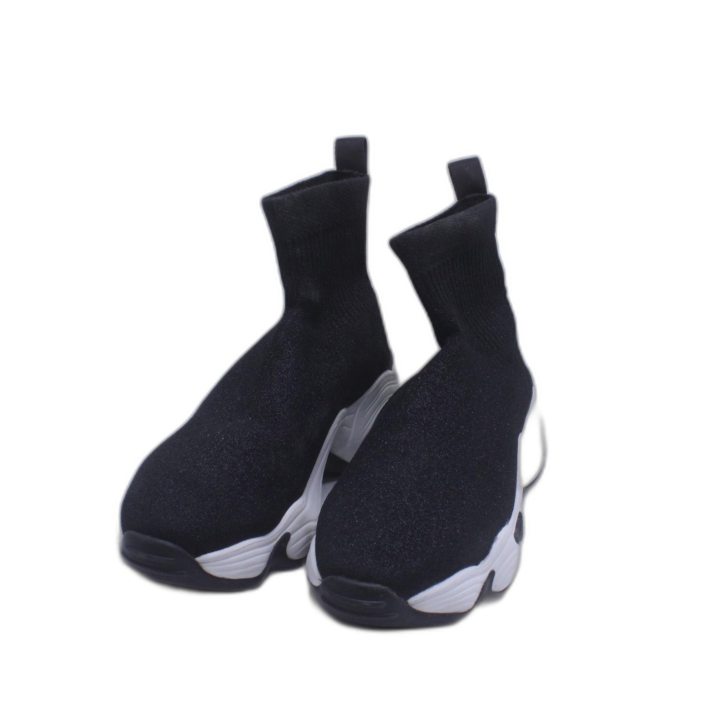 EMPORIO ARMANI BLACK LOW TOP SNEAKER