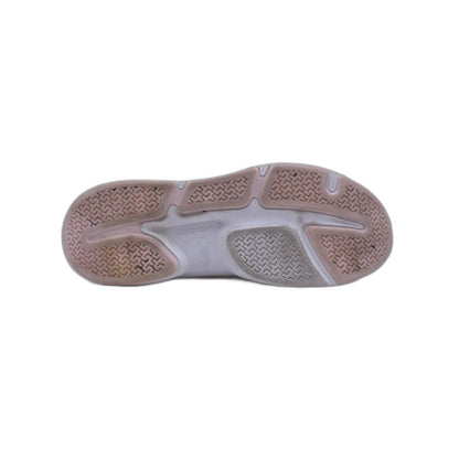 No Boundaries Women's White Gray Pink Blue Low Top Lace Up Sneakers