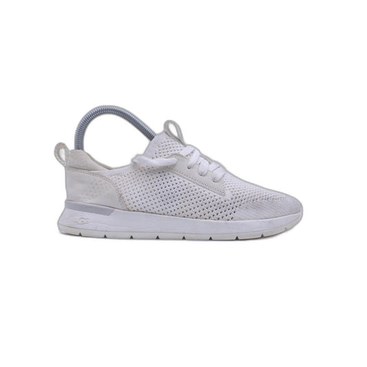 UGG Women Tay Knit Triple White Mesh Walking Shoe