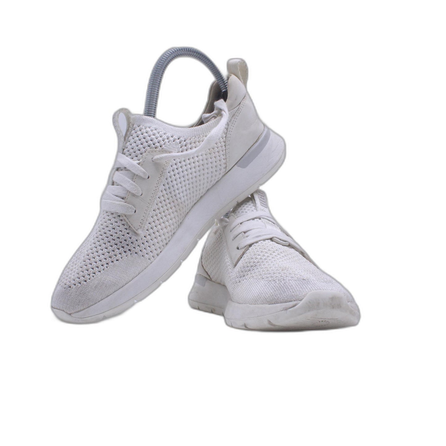 UGG Women Tay Knit Triple White Mesh Walking Shoe