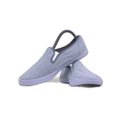 American Eagle Black & White Slip-on Zip-up Shoe