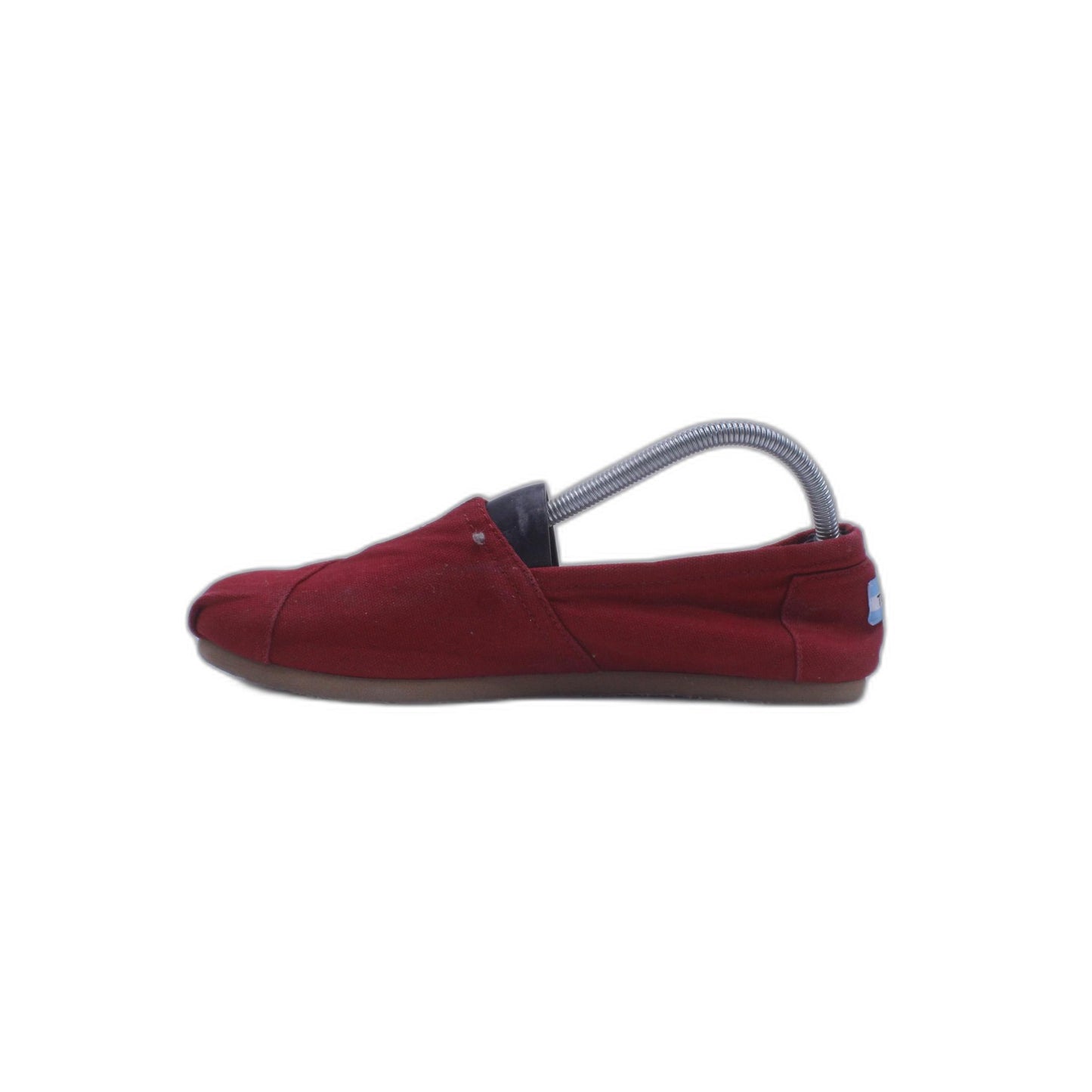 Toms Crimson Red Canvas Round Toe Casual Comfort Shoe