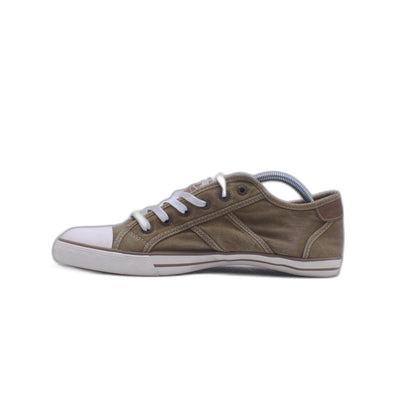 Mustang Slipper Berry Fabric Rubber Sole Shoe