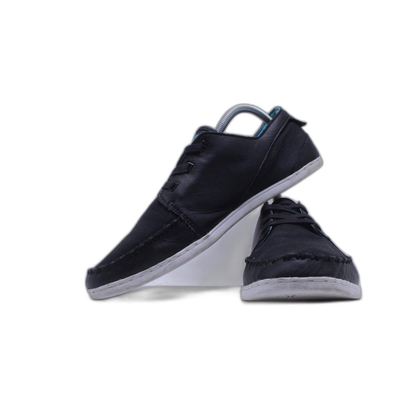 Puma Mens Benecio Mocc Toe 353123 Sneakers Black Leather