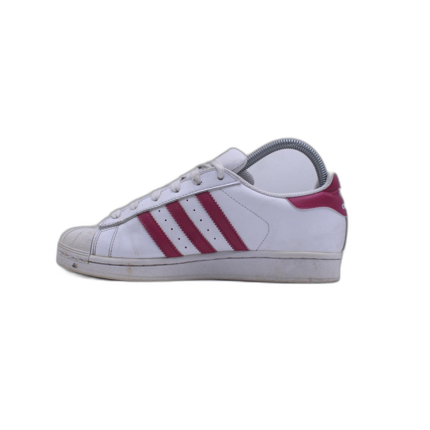 Adidas Superstar J 'White Pink Buzz' Women's Classic White Shoe
