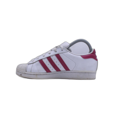 Adidas Superstar J 'White Pink Buzz' Women's Classic White Shoe