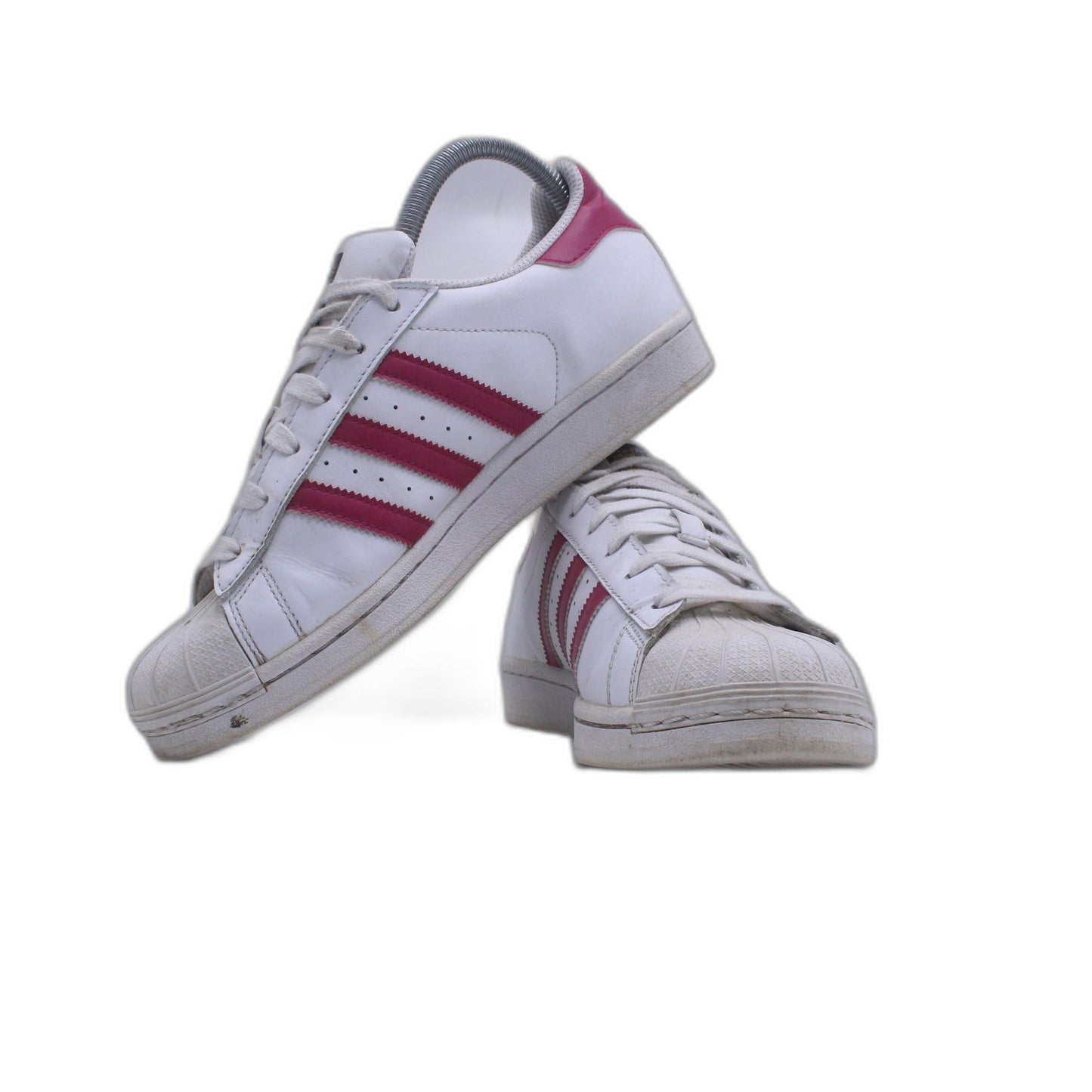 Adidas Superstar J 'White Pink Buzz' Women's Classic White Shoe