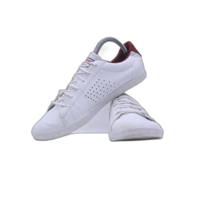 Le Coq Sportif Arthur Ashe White Blue Sneakers