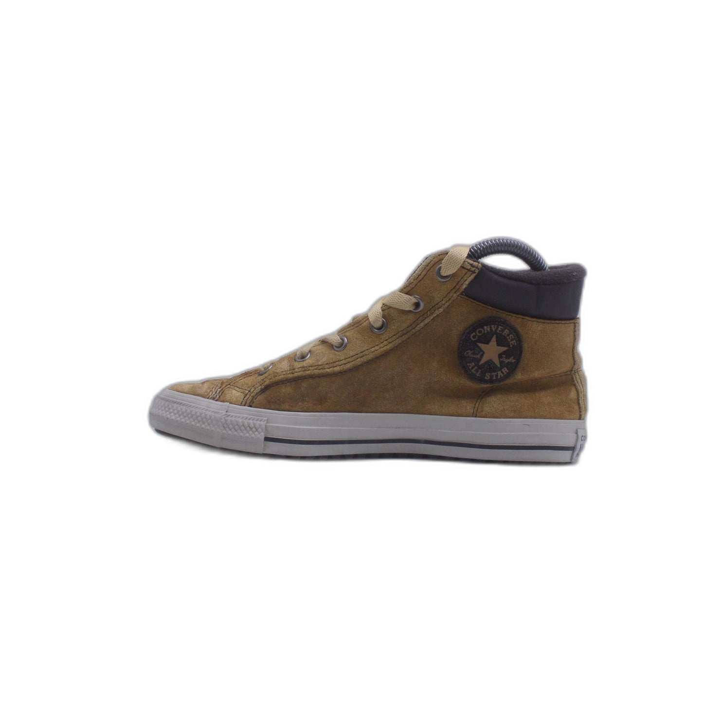 Converse All Star Chuck Taylor Tan Brown leather suede sneaker