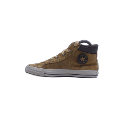 Converse All Star Chuck Taylor Tan Brown leather suede sneaker