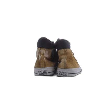 Converse All Star Chuck Taylor Tan Brown leather suede sneaker