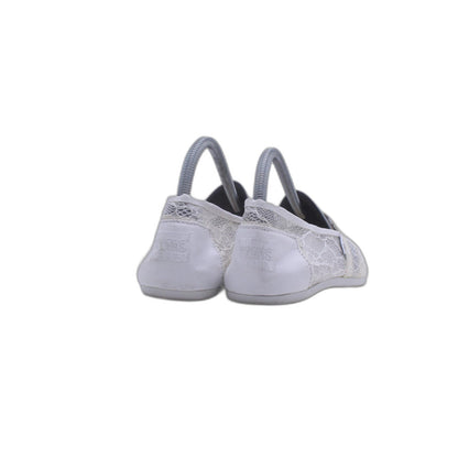 TOMS Classic Light Grey Lace Ladies Shoe