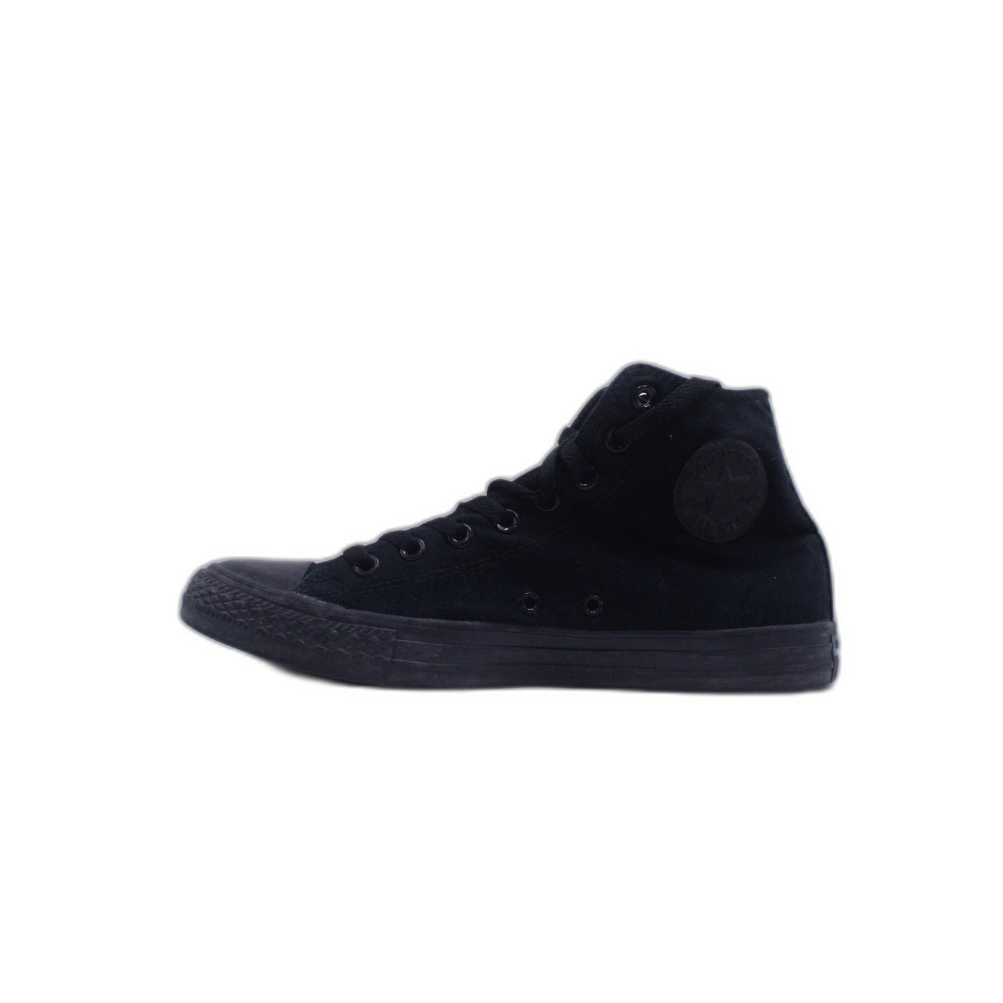 CONVERSE All Star Low Top Black Mono Canvas Shoe