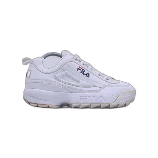 Fila Disruptor Shoes Triple White Athletic Trainer