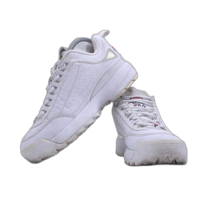 Fila Disruptor Shoes Triple White Athletic Trainer