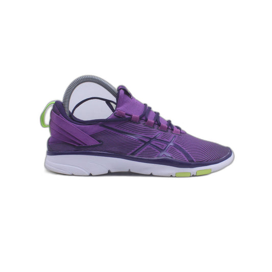 Asics GEL Flytefoam Purple Mesh EVA 6 Eyelet Lace Women Training Sneakers