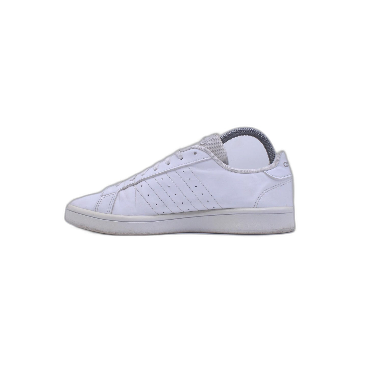 Adidas Grand Court Base White Platinum Metallic Sneaker