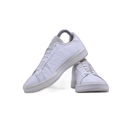 Adidas Grand Court Base White Platinum Metallic Sneaker