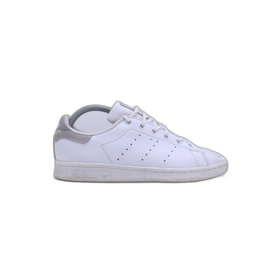 Adidas Originals Stan Smith Triple White Suede Heel Reflective 10