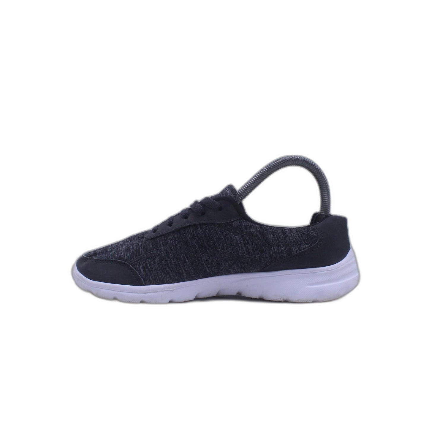 Champion Women's Ramp Grey Black Jersey Lace-Up Sneaker