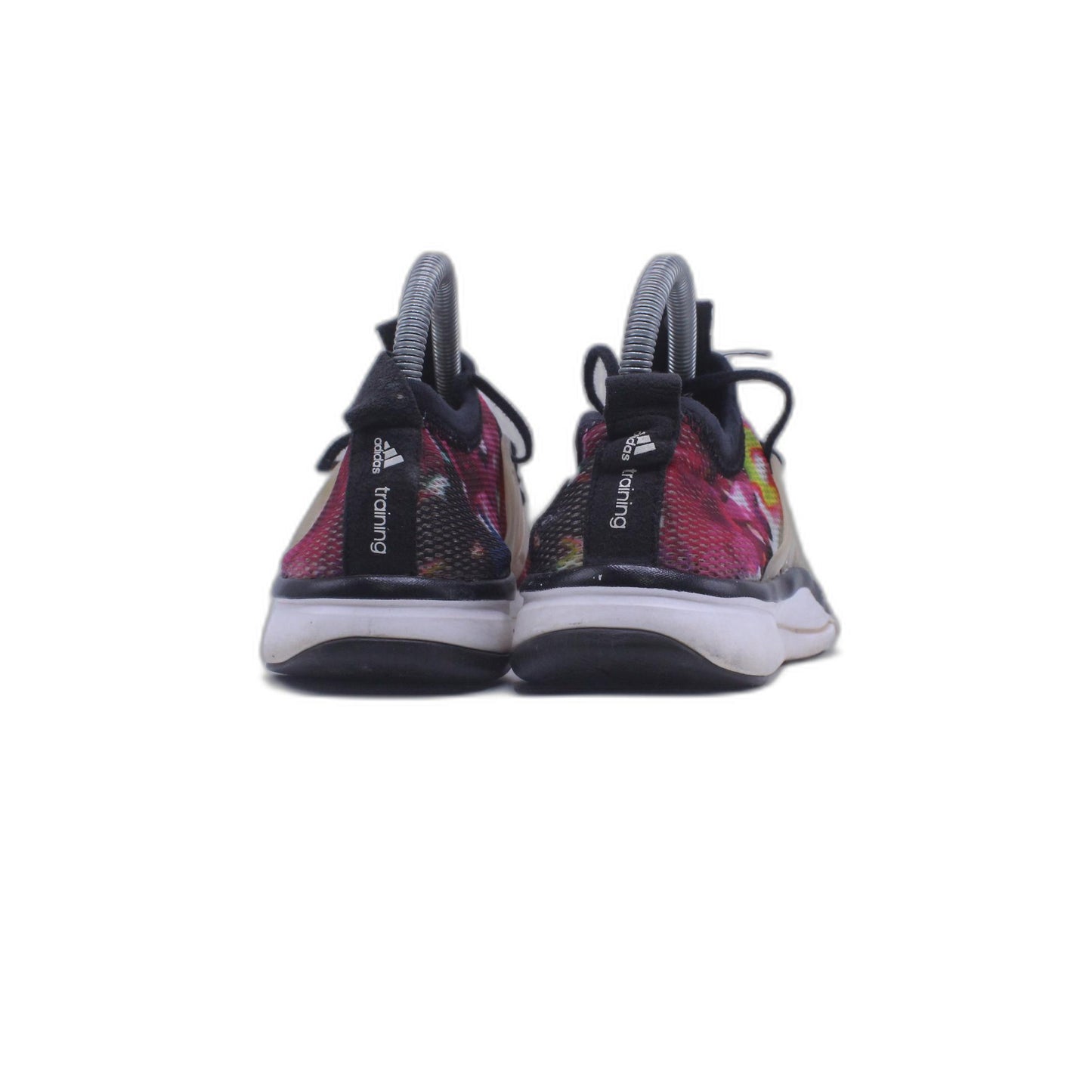 Adidas Neo Womens CLOUDFOAM SUPER FLEX Pink Mesh Lace Up Trainers