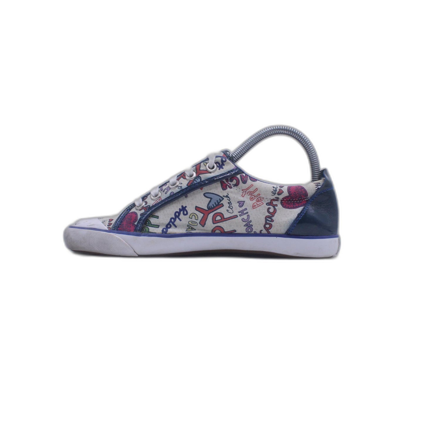 Coach Barrett Poppy Multicolor Lace Up Shoe