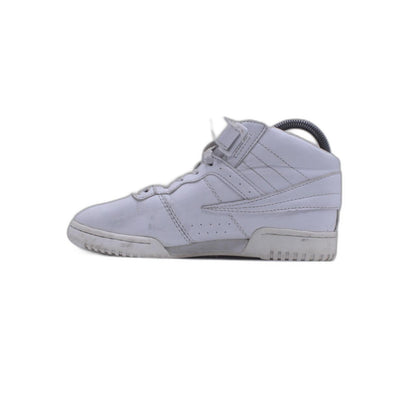 Fila F-14 Lifted High-Top Triple White Sneaker