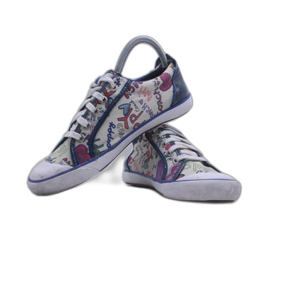 Coach Barrett Poppy Multicolor Lace Up Shoe