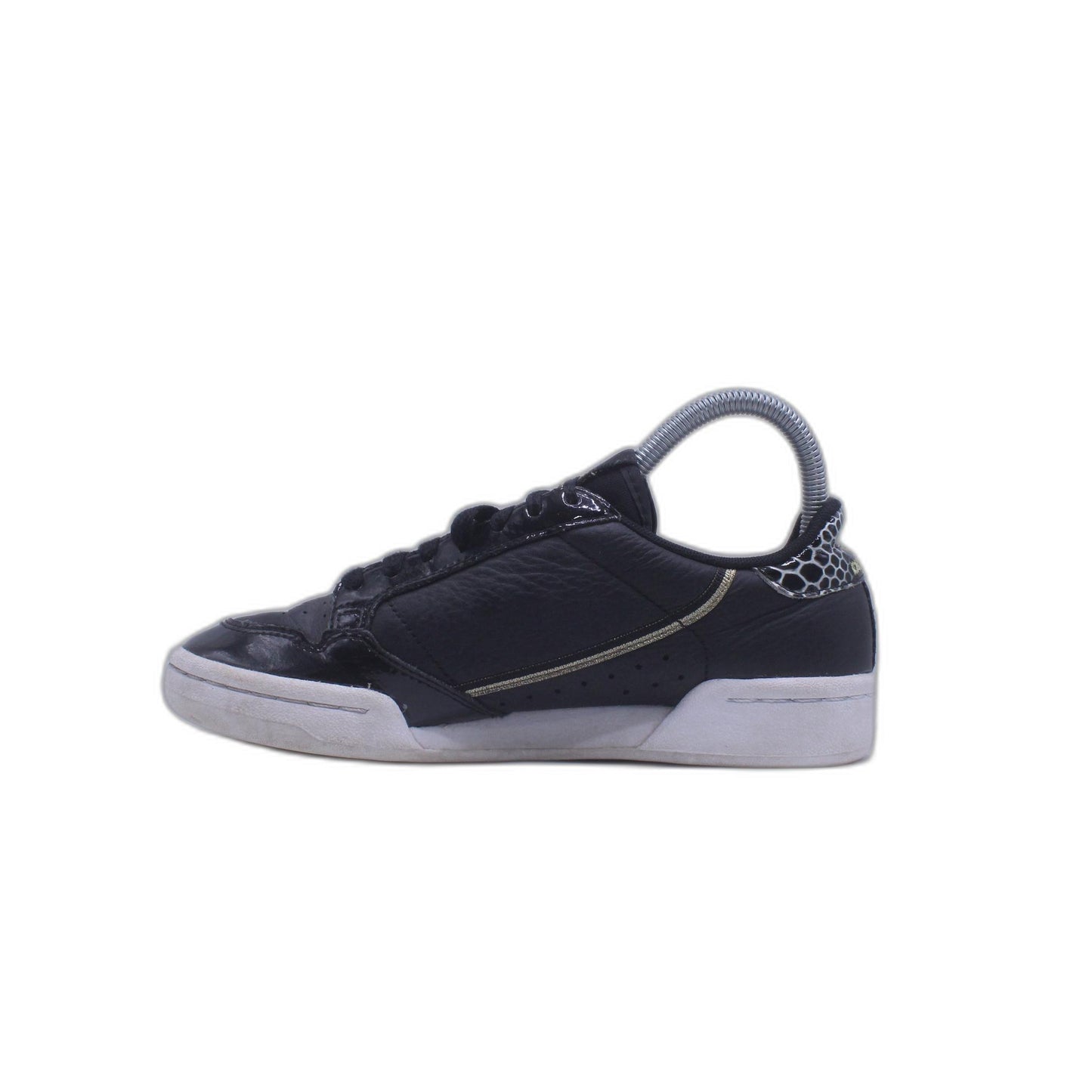 Adidas Originals Continental 80 Black Gold Leather Sneakers