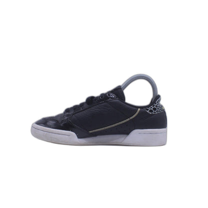 Adidas Originals Continental 80 Black Gold Leather Sneakers