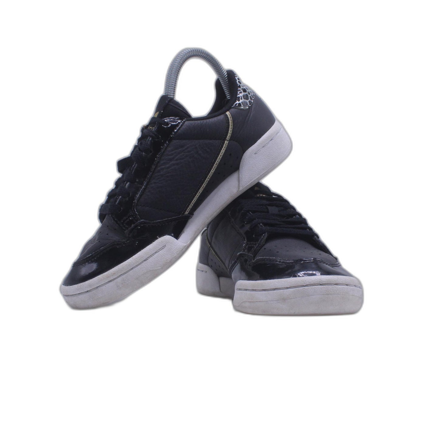 Adidas Originals Continental 80 Black Gold Leather Sneakers