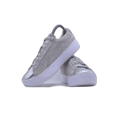 Puma Junior 364921 05 Suede platform Glam Jr Trainers