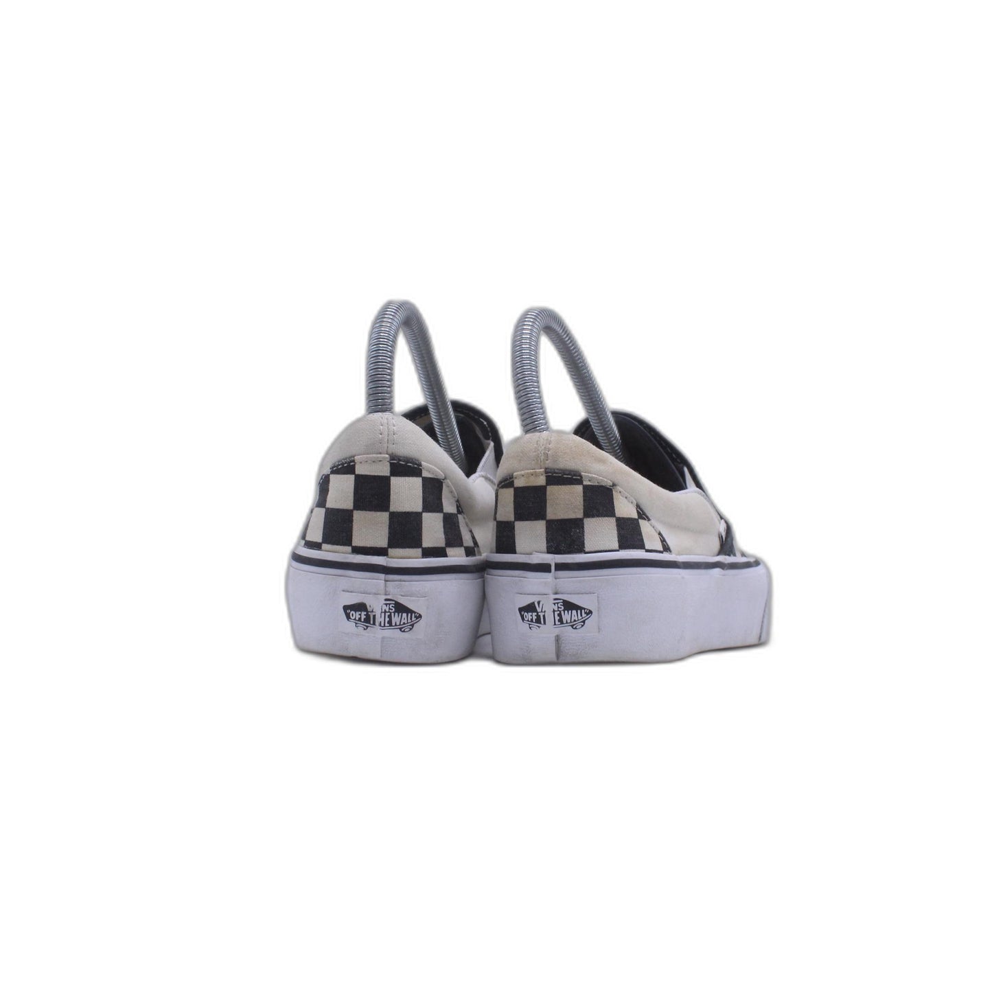 Vans Slip Ons Black White Checkered Shoe
