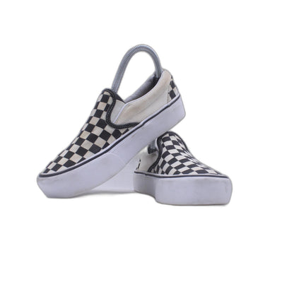 Vans Slip Ons Black White Checkered Shoe