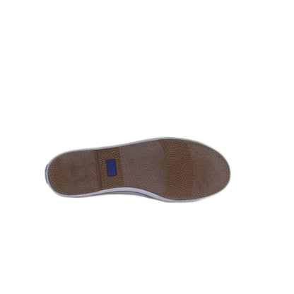 Keds Gray Champion Leather Slip On Casual Flats Shoe