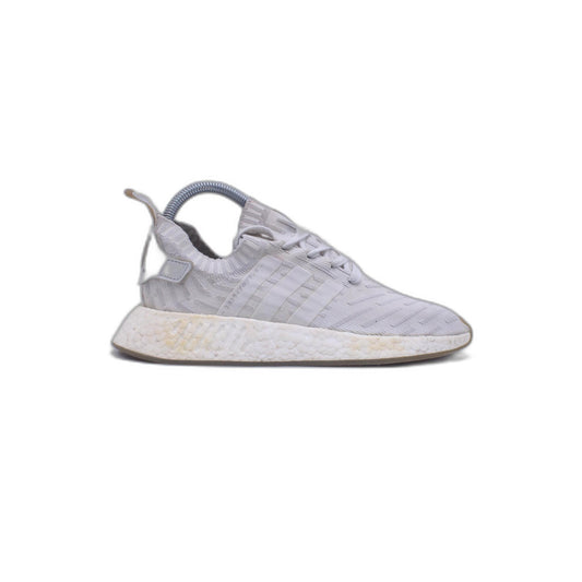 Adidas Womens NMD R2 PK BY9953 Olive Lace Up Low Top Running Shoe