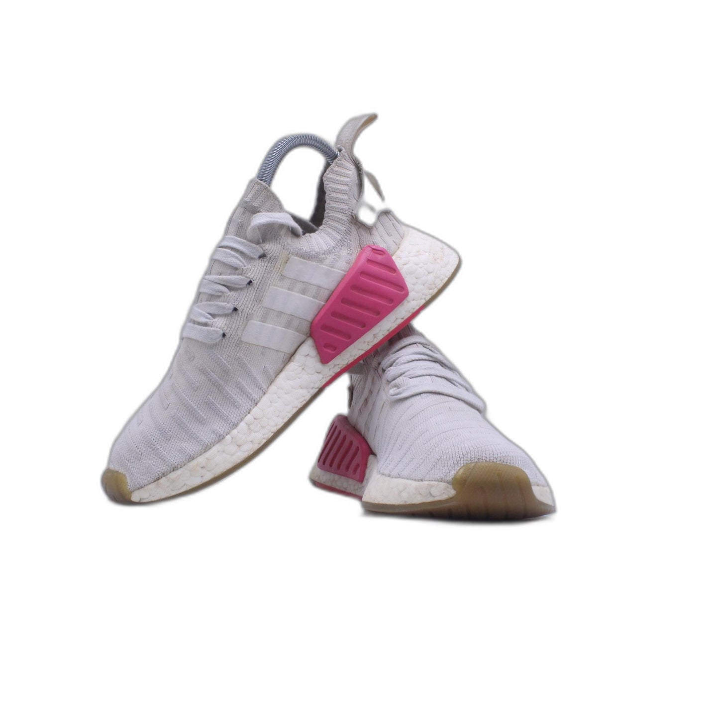 Adidas Womens NMD R2 PK BY9953 Olive Lace Up Low Top Running Shoe