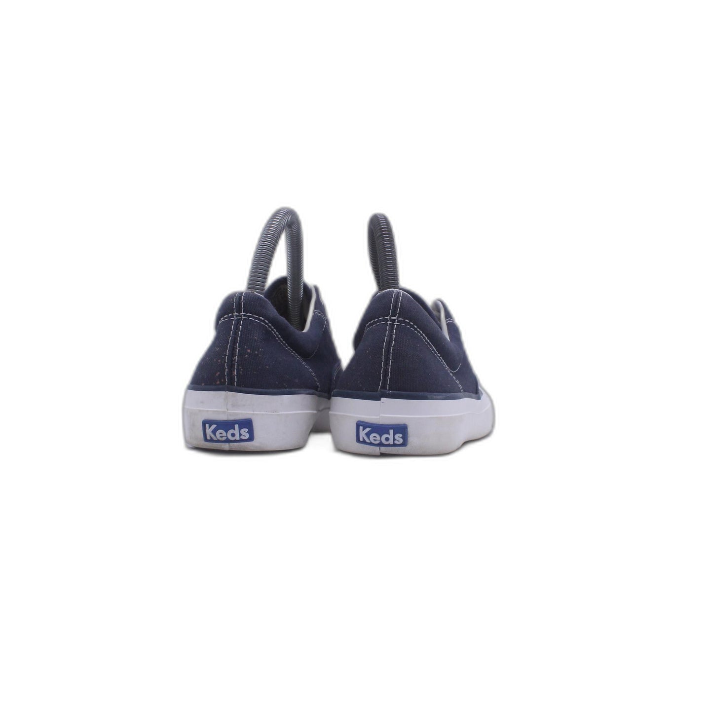 Keds Women's Champion Navy Blue Chambray Lace-Up Canvas Fashion Sneakers