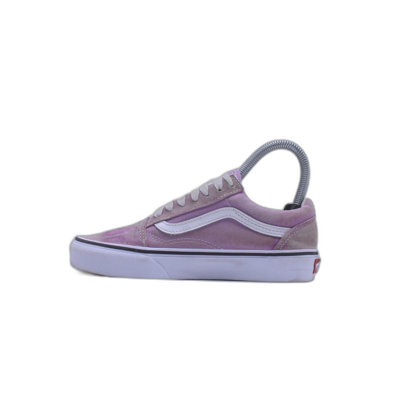 Vans Women's Old Skool Canvas Suede Sea Fog Purple True Shoe