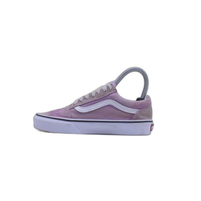Vans Women's Old Skool Canvas Suede Sea Fog Purple True Shoe