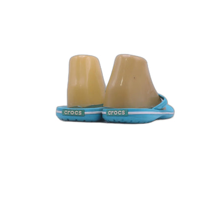 Crocs Flip Flops Aqua Blue Sandals Crocband  thongs