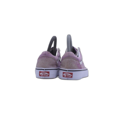Vans Women's Old Skool Canvas Suede Sea Fog Purple True Shoe