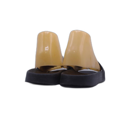 CALVIN KLEIN Burch Patos Platform Leather Slide