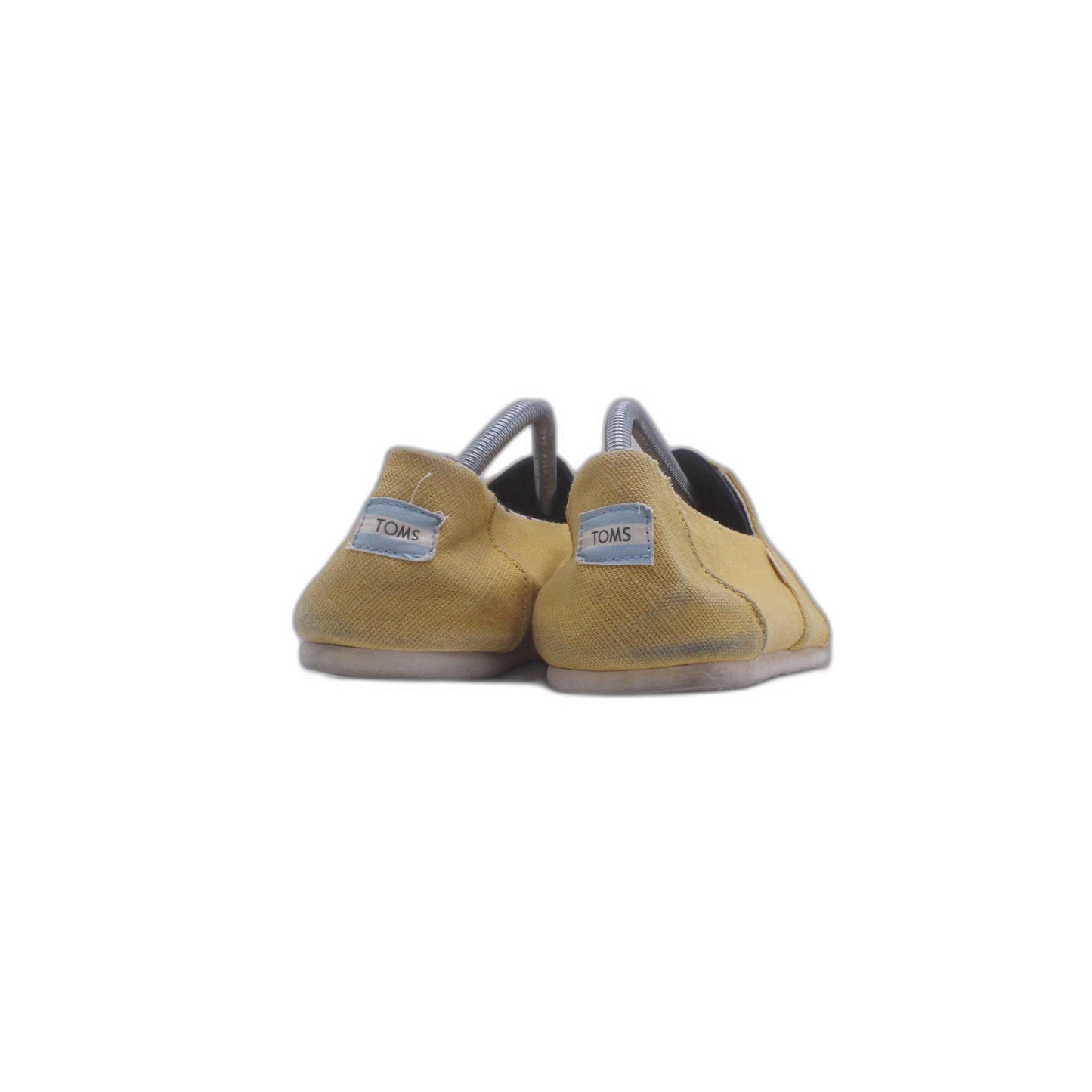 Toms Classic Heritage Slip On Flats Gold Fabric Comfort Shoe