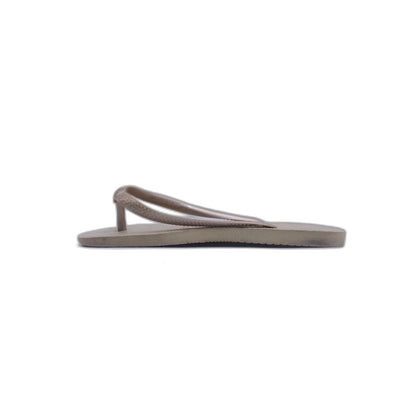 Havanas Flip Flops Gold/Tan Synthetic Women