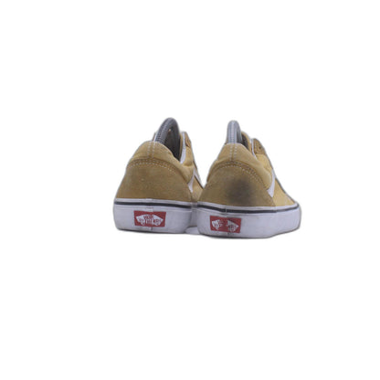 Vans Off The Wall Yellow Glitter Shoe