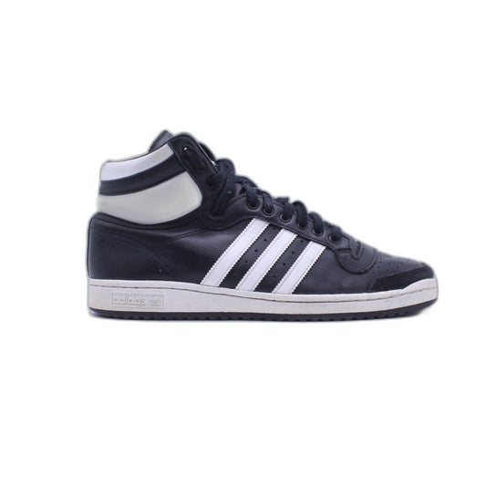 Adidas Originals Top Ten High Top Black Retro Basketball Shoes